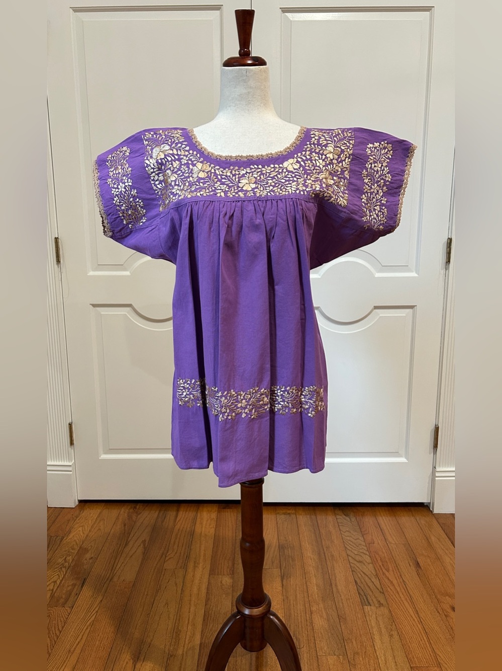 Sandra Blouse from San Antonino Oaxaca,Mexico.Artisan Top,Boho, Hippie,Handmade.
